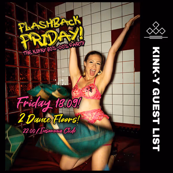 Kink-Y x Flashback Friday Event